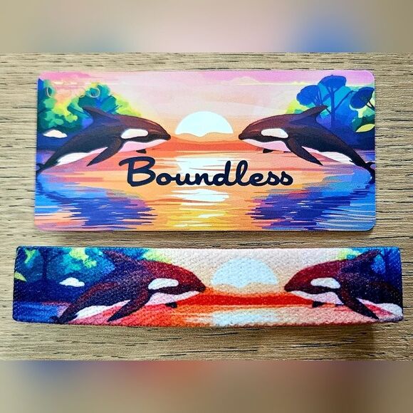 Zox Jewelry - ZOX "BOUNDLESS" #553 OCEAN WONDERS redeemed GOLDIE Collectible WRISTBAND